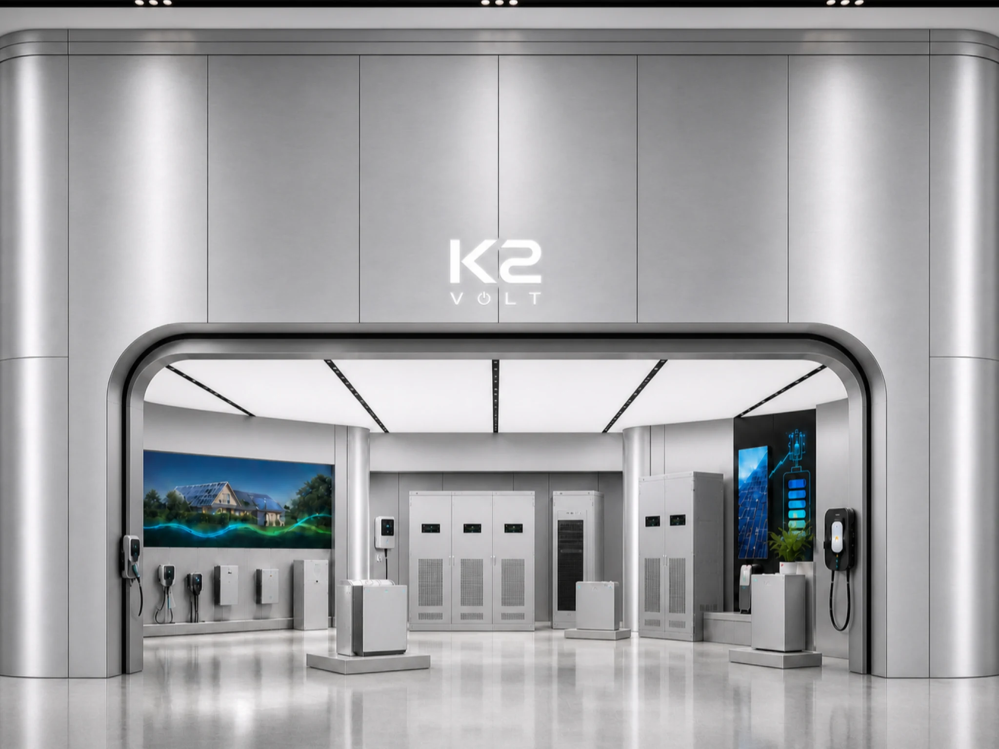 Concept of a future K2VOLT U.S. energy experience and service center